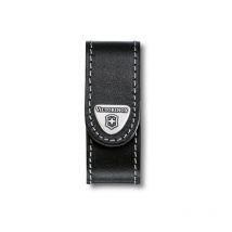 Black 7.3cm Leather Belt Pouch - Victorinox
