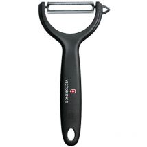 Victorinox - Pelador de tomates y kiwi con hoja dentada, color negro