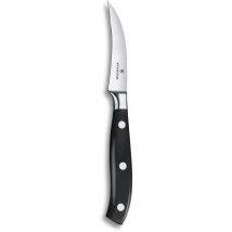 VICTORINOX Victorinox Grand Maître Couteau en Bec d’Oiseau dans une Boîte Cadeau, Lame Courbée, Lavable au Lave-Vaisselle, Noir (7.7303.08G)