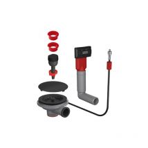 Vidage automatique noir mat pour éviers une cuve à encastrer et sous-plan Maris (mrg 610 & 110/210)