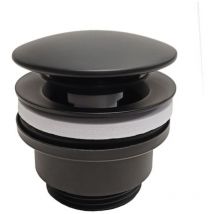 Vidage clic-clac ou ecoulement libre pour vasque Epoxy Noir Mat