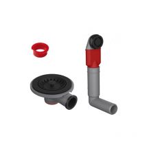 Franke - Vidage manuel noir mat pour éviers Urban (ubg 610-56)