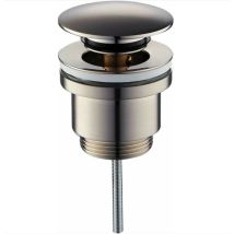 Tecom - Couleur Ronde Standard En Nickel Brossé Dammaster 18215 Ferraille En Acier Inoxydable Brossé