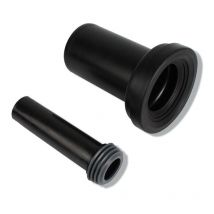 Vidage WC,Jeu de manchettes pour cuvette suspendue