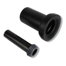 Vidage WC,Jeu de manchettes pour cuvette suspendue