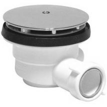 Vidange siphonnée pour receveurs de douche en pvc dm.120