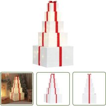 VidaXL Boîte-cadeau de décoration de Noël 250 led blanc chaud