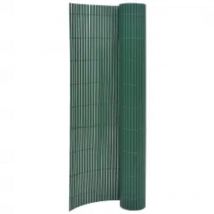 Vidaxl - Clôture de jardin,Barrière de jardin double face 110x500 cm Vert