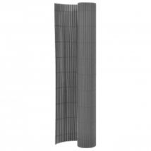 Vidaxl - Clôture de jardin,Barrière de jardin double face 110x300 cm Gris