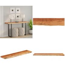 Dessus de table 160x40x2,5 cm rectangulaire bois massif acacia - Vidaxl