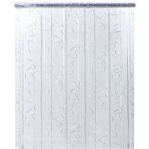 Film pour Fenêtre Dépoli Motif de Bambou Teinté Vitre Salle de Bain pvc Vidaxl