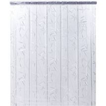 Film pour Fenêtre Dépoli Motif de Bambou Teinté Vitre Salle de Bain pvc Vidaxl