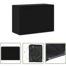 The Living Store Abdeckung für Gartenmöbel und Gasgrills 6 Ösen 180x80x125 cm - Gartenmöbelschutzhülle - Rattan Möbel Abdecken - Gartenmöbel