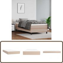 Vidaxl - Matelas à ressorts ensachés pour enfants 80x160 cm similicuir