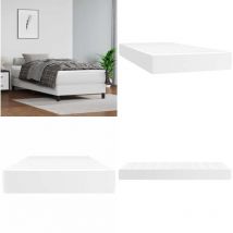 Vidaxl - Matelas à ressorts ensachés pour enfants 80x160 cm similicuir