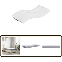 Matelas en mousse pour enfants moyennement doux 80x160 cm - Vidaxl