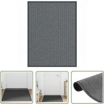 The Living Store - vidaXL Paillasson anthracite 90x120 cm