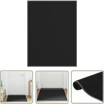 VidaXL Paillasson noir 90x120 cm