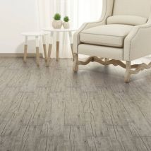 Planches de plancher pvc autoadhésif 2,51 m² 2 mm Chêne délavé Vidaxl