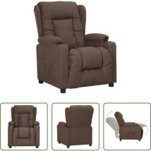 Sitzgefühl - Relaxsessel Taupe Stoff