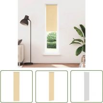 vidaXL Store enrouleur occultant largeur du tissu 55,7 cm polyester