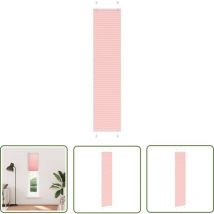 VidaXL Store plissé rose 50x200 cm largeur du tissu 49,4 cm polyester