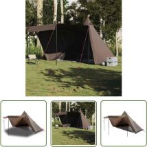 The Living Store - vidaXL Tente familiale tipi 6 personnes marron imperméable
