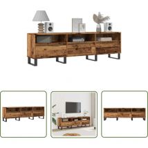 The Living Store - vidaXL TV-Schrank Altholz-Optik 150x30x44,5 cm Holzwerkstoff