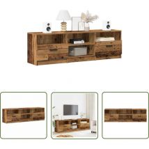 VidaXL TV-Schrank Altholz-Optik 150x33,5x45 cm Holzwerkstoff