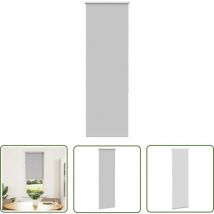 VidaXL Verdunkelungsrollo Hellgrau 40x150cm Stoffbreite 35,7cm