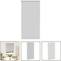 VidaXL Verdunkelungsrollo Hellgrau 75x130 cm Stoffbreite 70,7 cm
