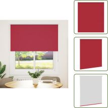 VidaXL Verdunkelungsrollo Rot 135x150cm Stoffbreite 131,6cm Polyester