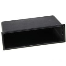 ACV - Vide poche compatible avec support autoradio 2Din Ford Mercedes ap00 - Noir 188x60x102mm