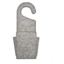 Vide-poches pour poignée de porte Kikkerland Gris