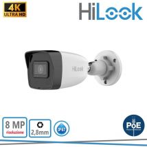 Hilook - Hikvision Camera 4k Fixed Bullet Network Camera Range: Up To 30m