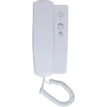 Fp-tech - videocitofono 2 fili 1 2 3 4 monitor lcd touch familiare bifamiliare condominiale telecamera (1 Cornetta Audio 2 Fili)