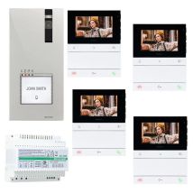 Videocitofono Comelit Peoople Quadrifamiliare 4 Famiglie Vivavoce Pl6721