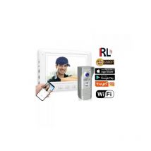 Kit Videocitofono 4 Fili familiare Monitor 7 pollici wifi smart app Tuya