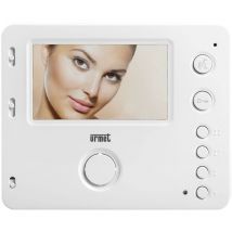 Monitores adicionales para kits Urmet 1722/83 e 1722/84 miro' vivavoce modelo 4,3' blanco 1722/88