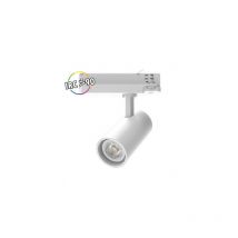 Foco LED sobre Carril Orientable + Adaptador para Carril 3 Interruptores AC220/240V 25W 2750lm 24° Ø75mm IP20 IK05 - Blanco Cáli