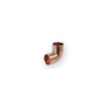 100452 Copper elbow ff 90° small radius - 18mm - Viega