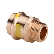 Viega Übergangsstück mit sc Profipress g 2611 für Gas in 12mm x R1/2 Rotguss