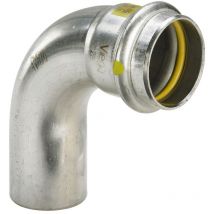 Viega - Bogen 90 Grad Sc Sanpress Inox G 0216.1 Für Gas In 54mm Edelstahl