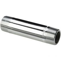 Viega - Langnippel 3530 In R1/2 X 100mm Rotguss Verchromt
