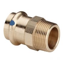 Bergangsstück mit sc Sanpress 2211LF in LABS-frei in 28mm x R1 Sibr - Viega