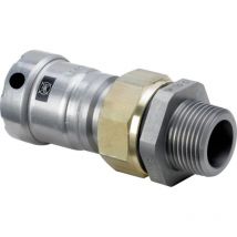 Viega Verschraubung mit SC Megapress 4265 in 3/4ZollxR3/4 Stahl Zn-Ni besch.