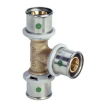 Pièce en t Sanfix-P 566807 32 x 20 x 32 mm, avec SC-Contur, bronze - Viega