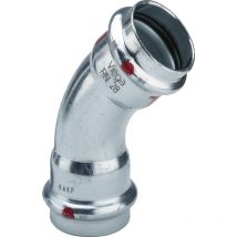 Viega Italia Srl - viega Bogen i/i 45° Prestabo Stahl verzinkt 22mm
