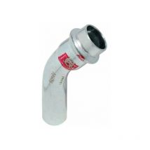 Viega Prestabo-Bogen ø 18mm 45° i/a mit SC-Contur Modell 1126.1 Präzisionsstahl 558345