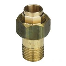 Viega - raccord de tuyau 118327 42 mm x r 2000 2000 /2, bronze/bronze au silicium, joint conique